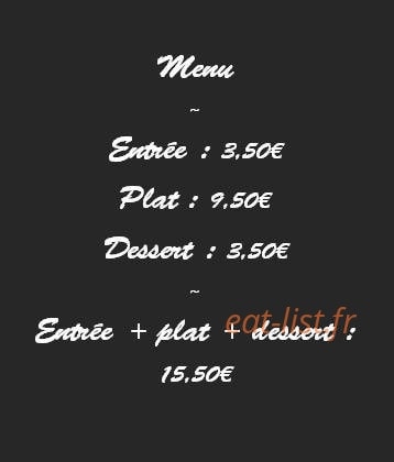 L'Ardoise — carte page 2
