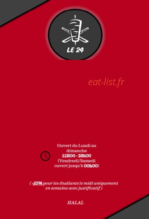 Le 24 — carte page 1