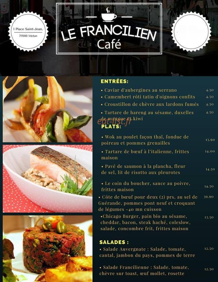 Le Francilien — carte page 1