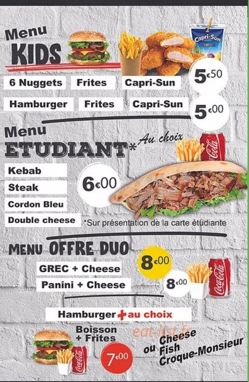Lendroitkebab — carte page 3
