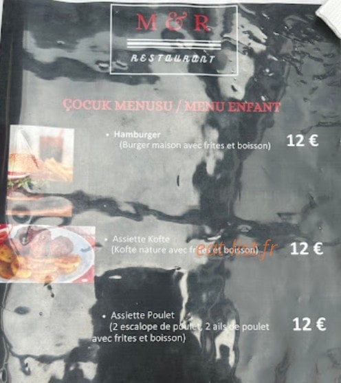 Marka Restauran — carte page 8