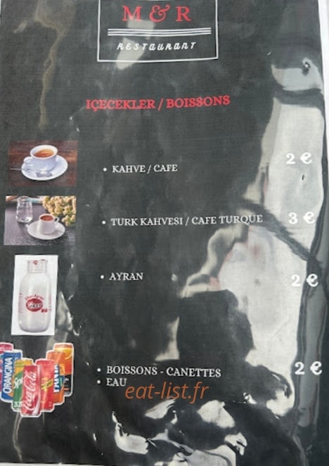 Marka Restauran — carte page 9