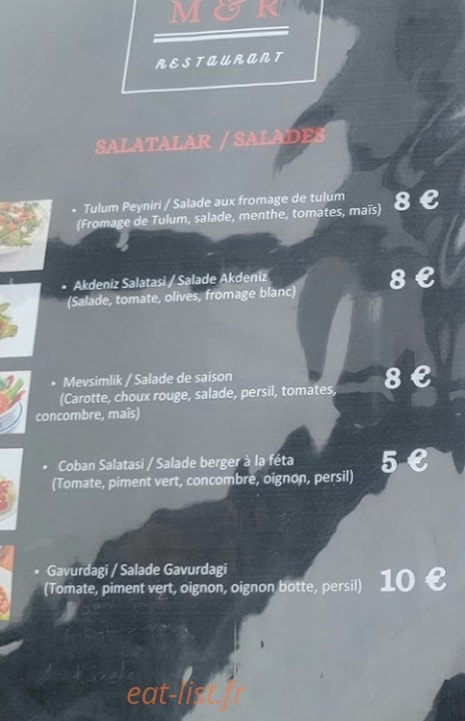 Marka Restauran — carte page 4