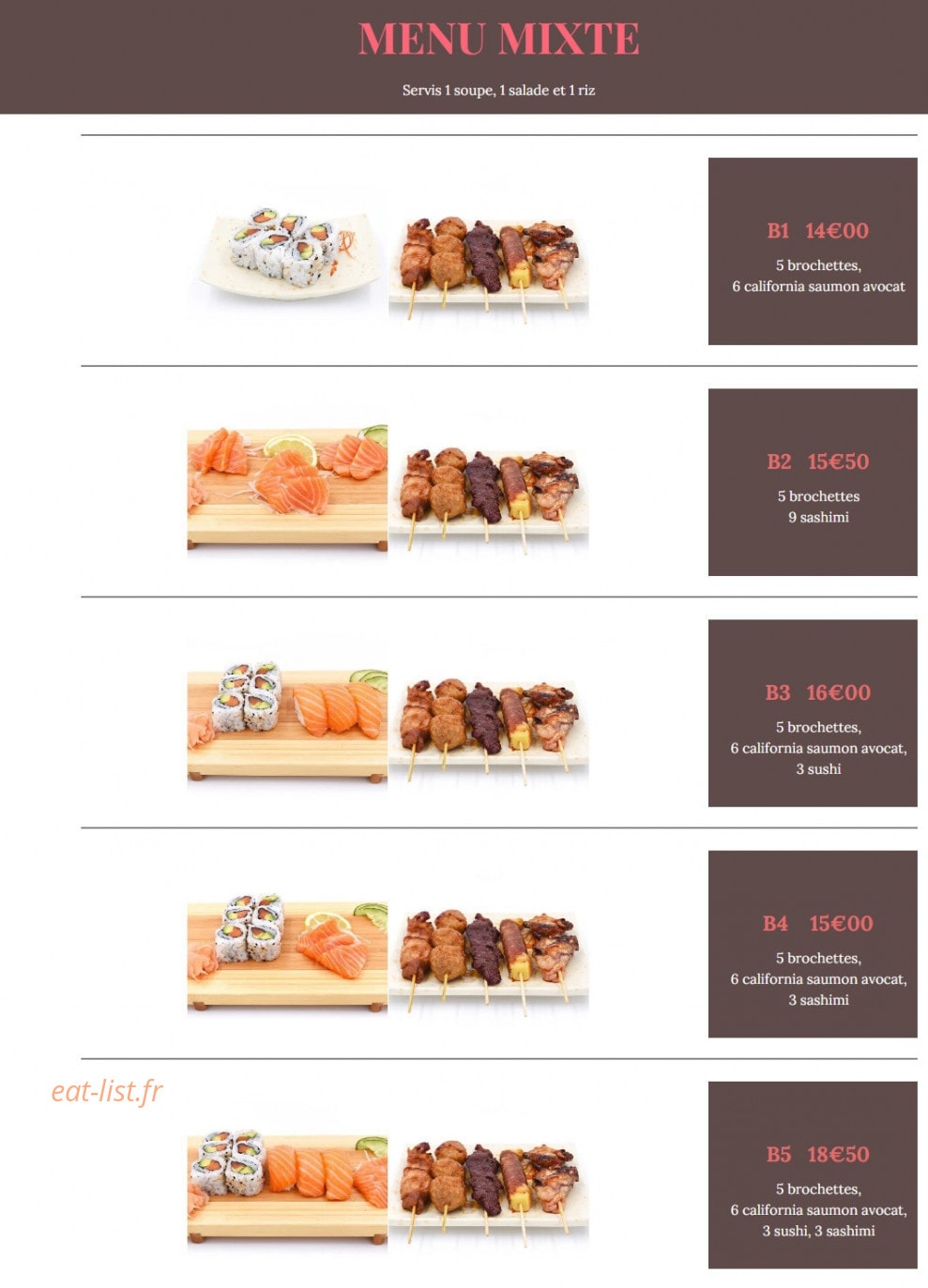 Momiji — carte page 3