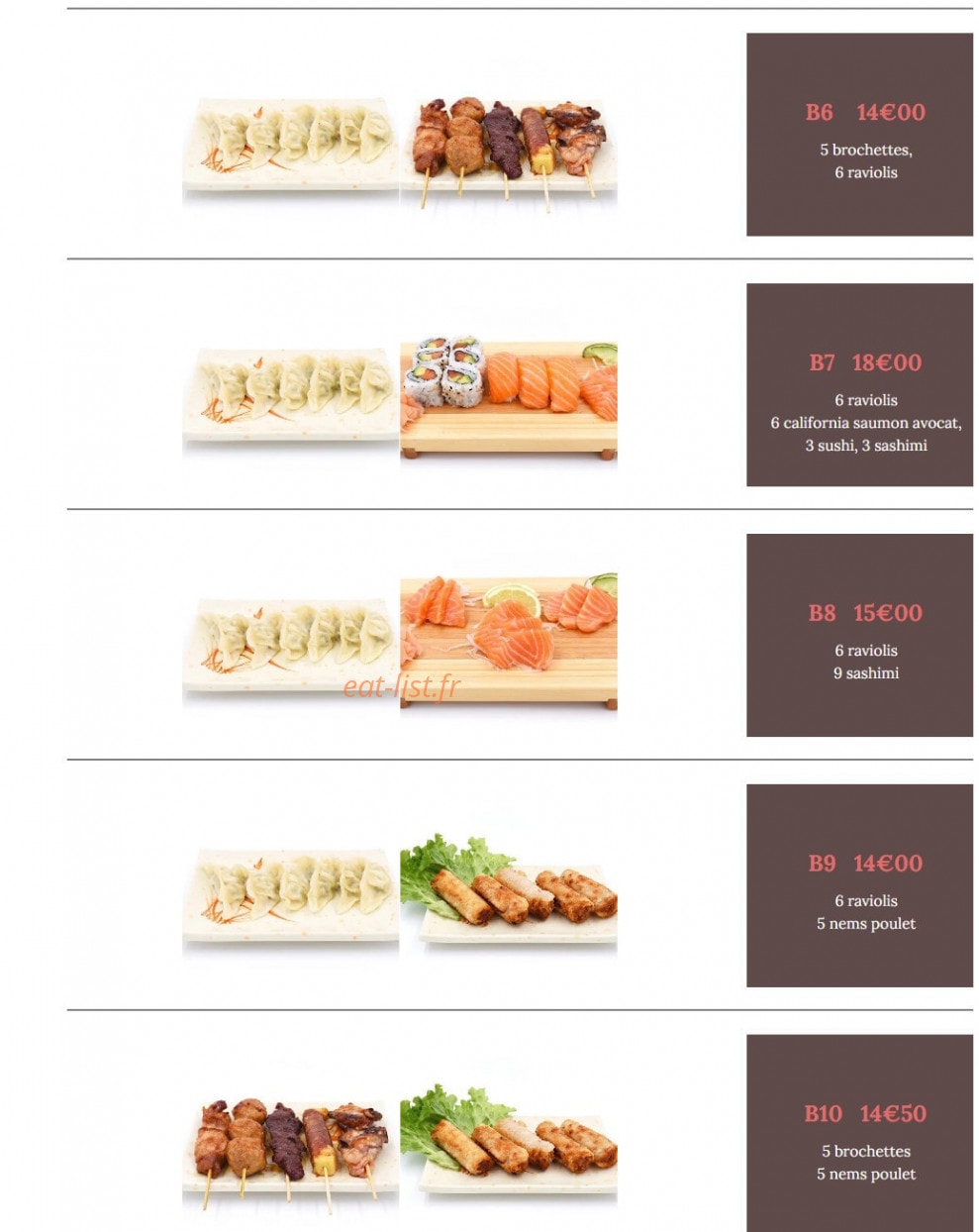 Momiji — carte page 4