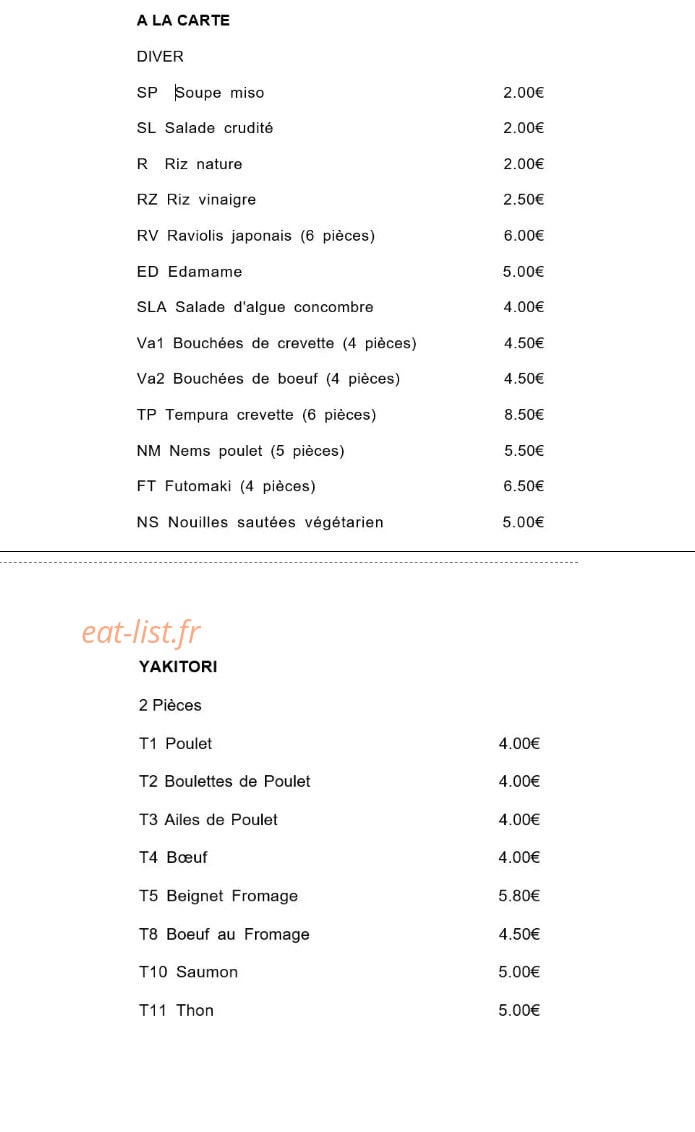 Momiji — carte page 8