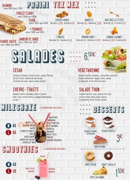 o'mozza foods — carte page 3