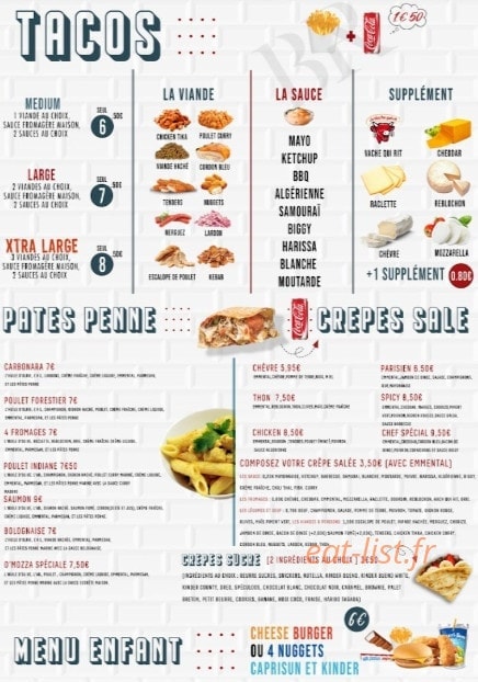 o'mozza foods — carte page 4