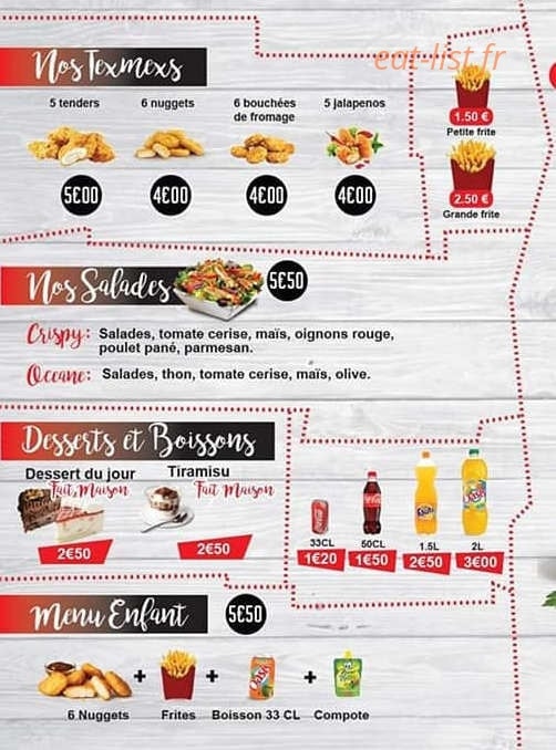Pizz'up — carte page 2