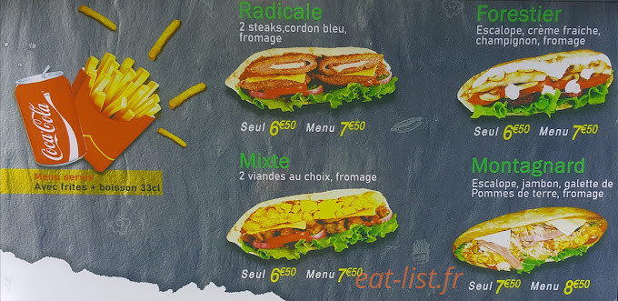 Restaurant l'Escale — carte page 3