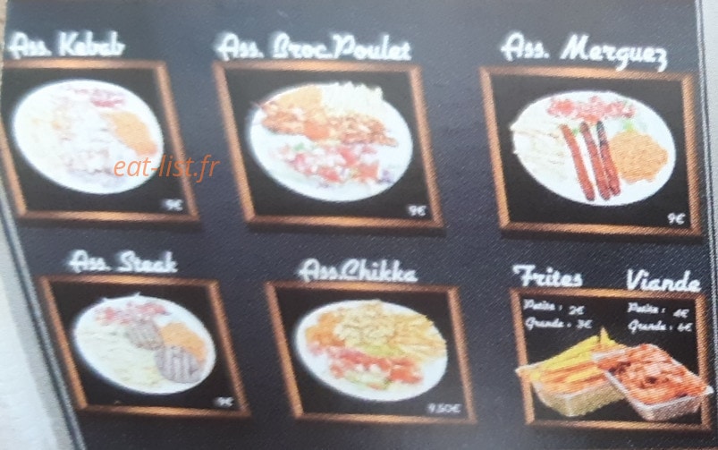 Resto rapide — carte page 2