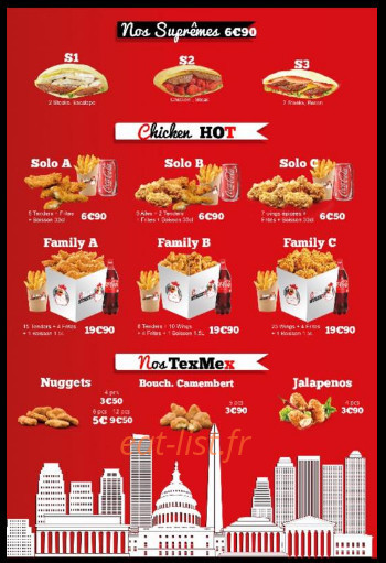 Street food — carte page 2