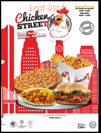 Street food — carte page 1