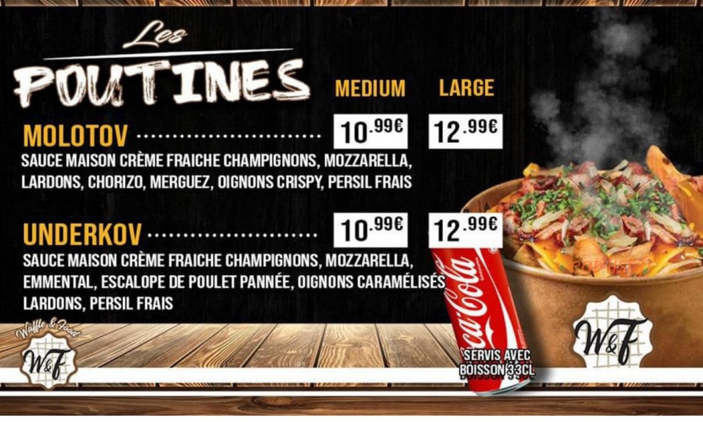 Waffle & Food — carte page 4