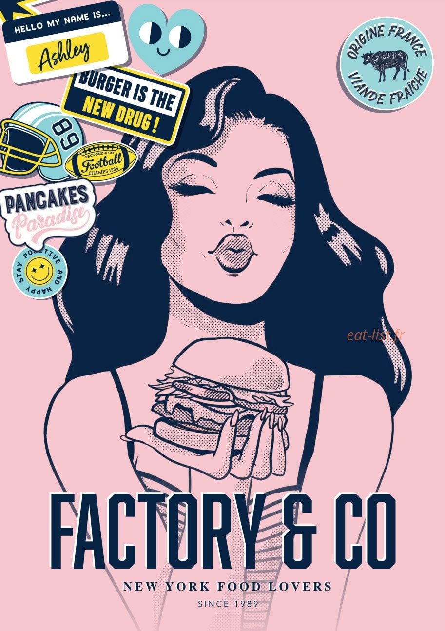 Factory & Co — carte page 1
