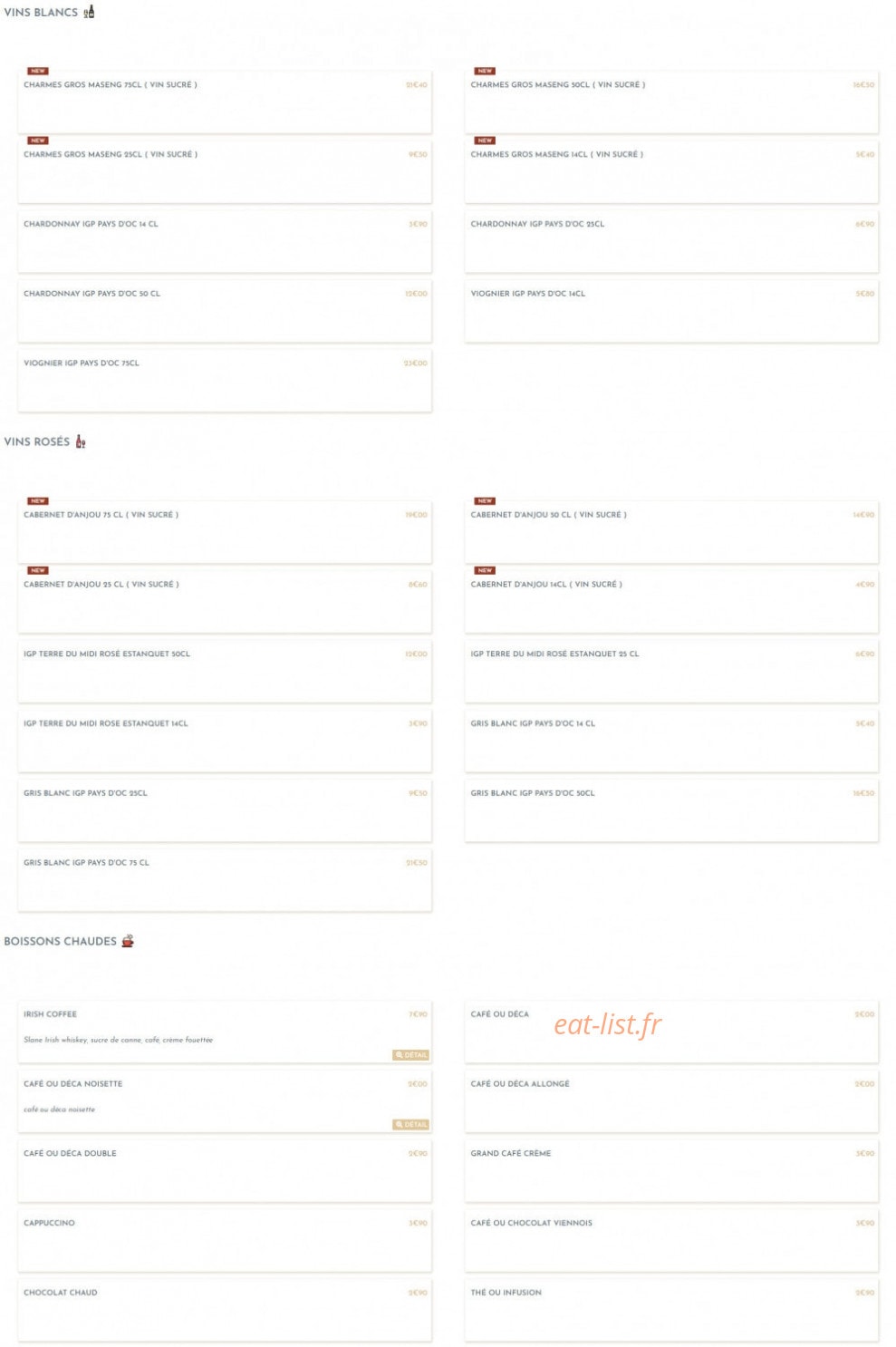 Au Bureau — carte page 11
