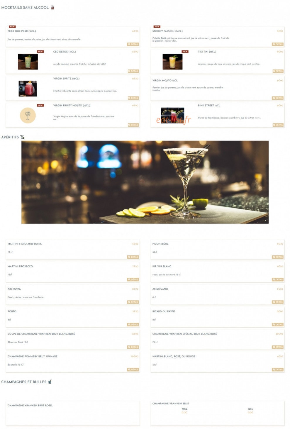 Au Bureau — carte page 7