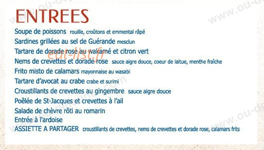 La criée — carte page 3