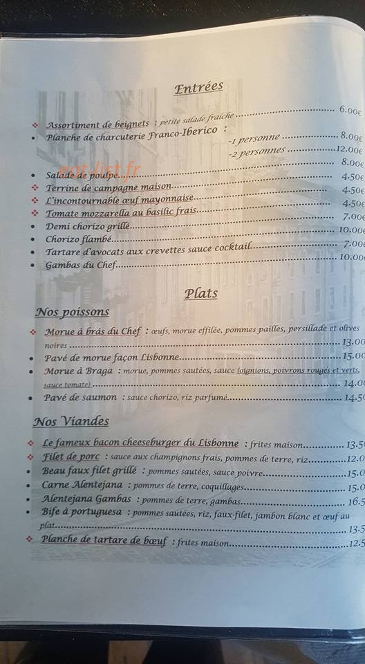 Le Lisbonne — carte page 2