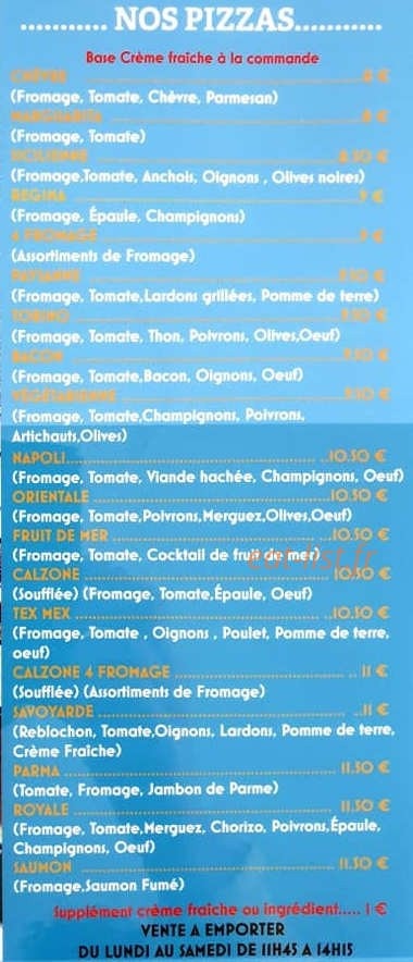 Les Copains d'abord — carte page 3