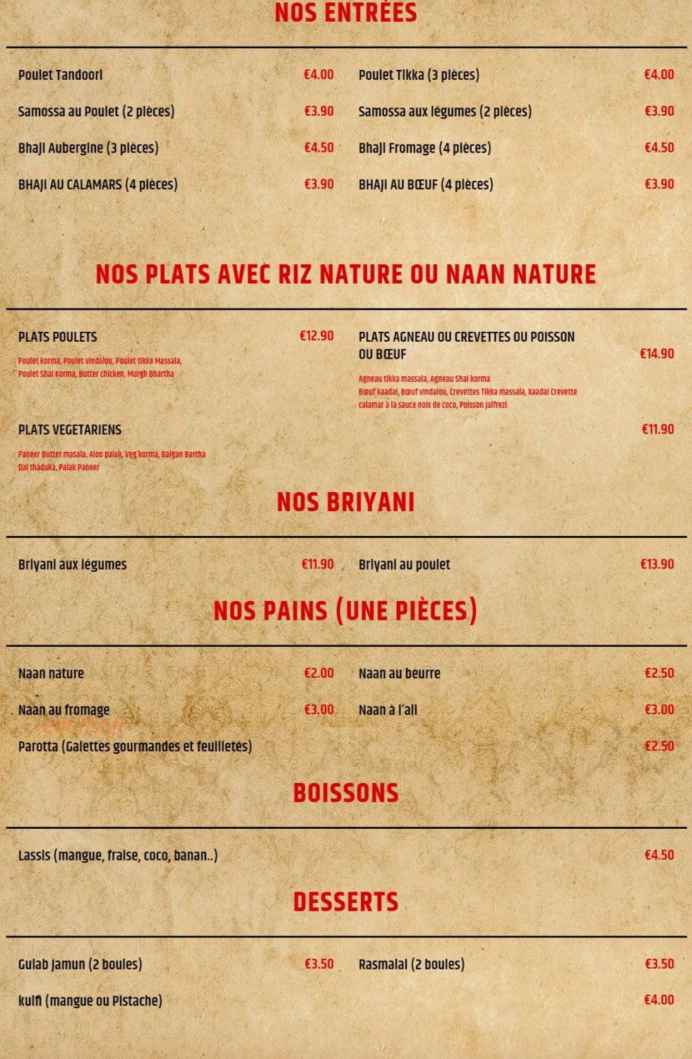Rani — carte page 4