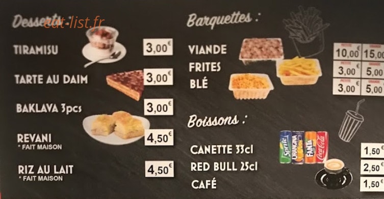 Chez Memet — carte page 4