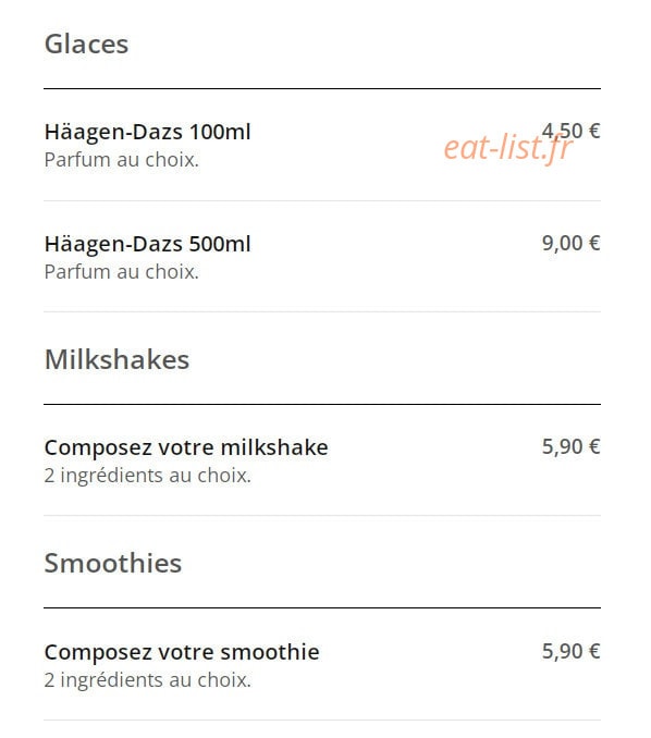 Crêpe n joy — carte page 4
