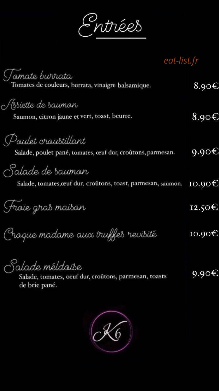 K6 — carte page 1