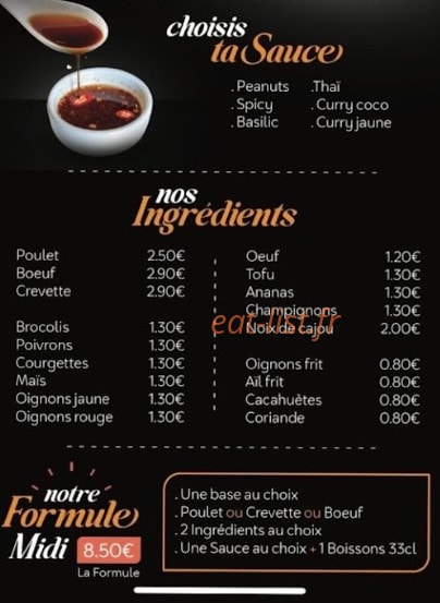 Konoha sushi & thai — carte page 6