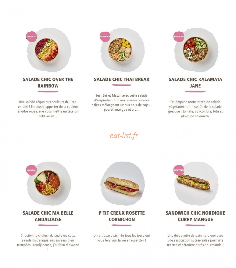 La Mie Câline — carte page 4
