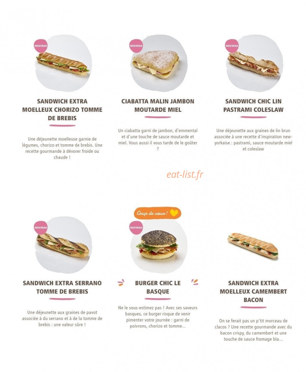 La Mie Câline — carte page 5