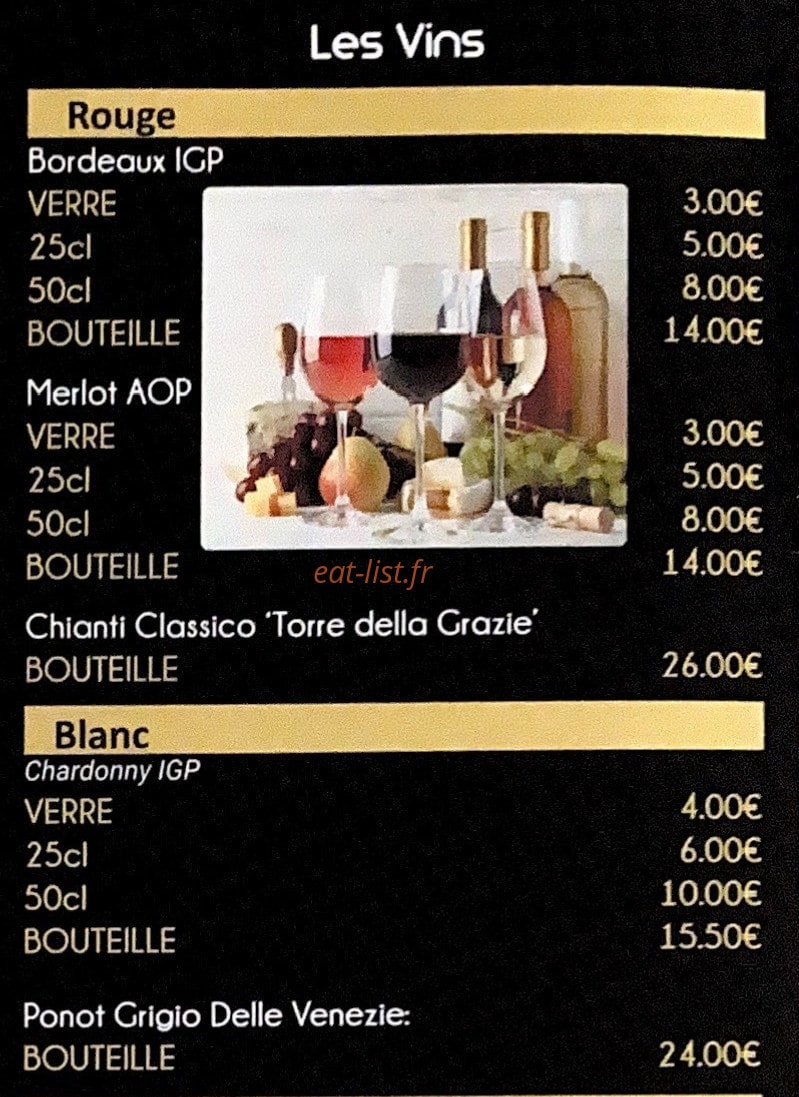 La Pizzata — carte page 5