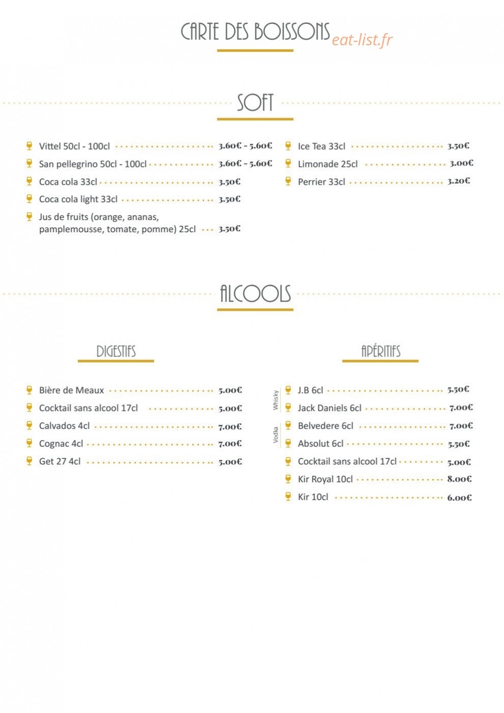 La Toile du Chef — carte page 3