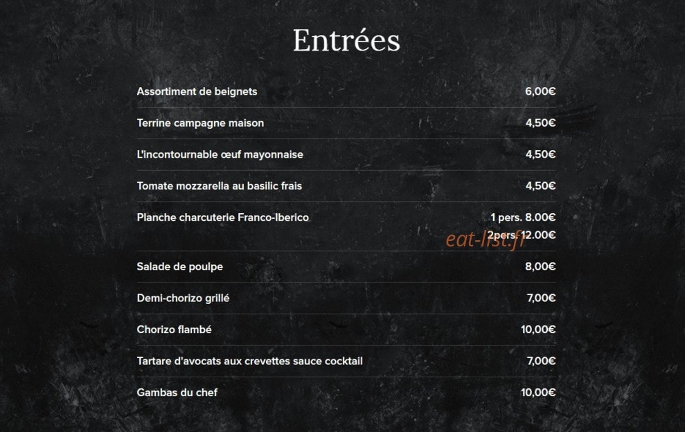 Le Lisbonne — carte page 1