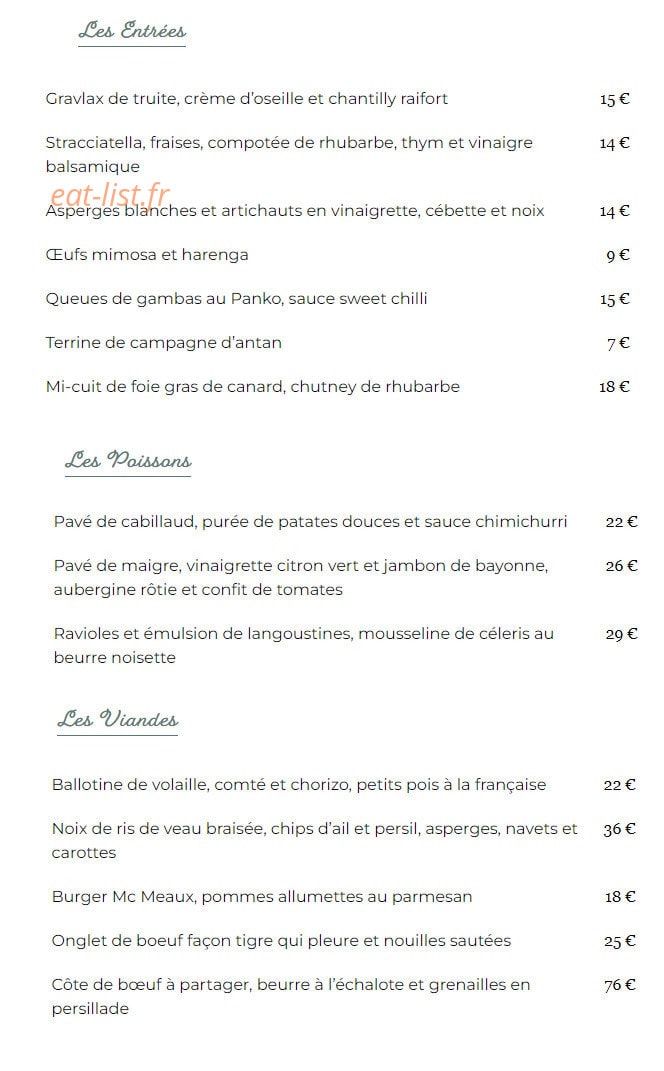 Le Parvis — carte page 1