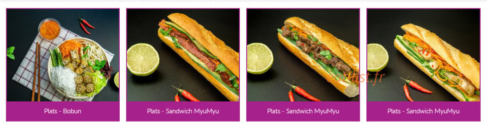 Myu Myu — carte page 2