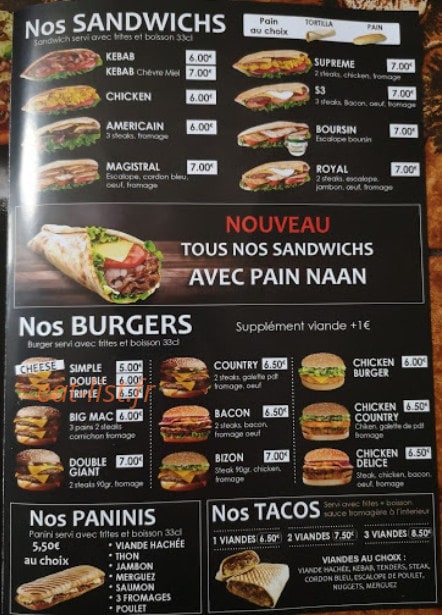 Pizza dunant — carte page 2
