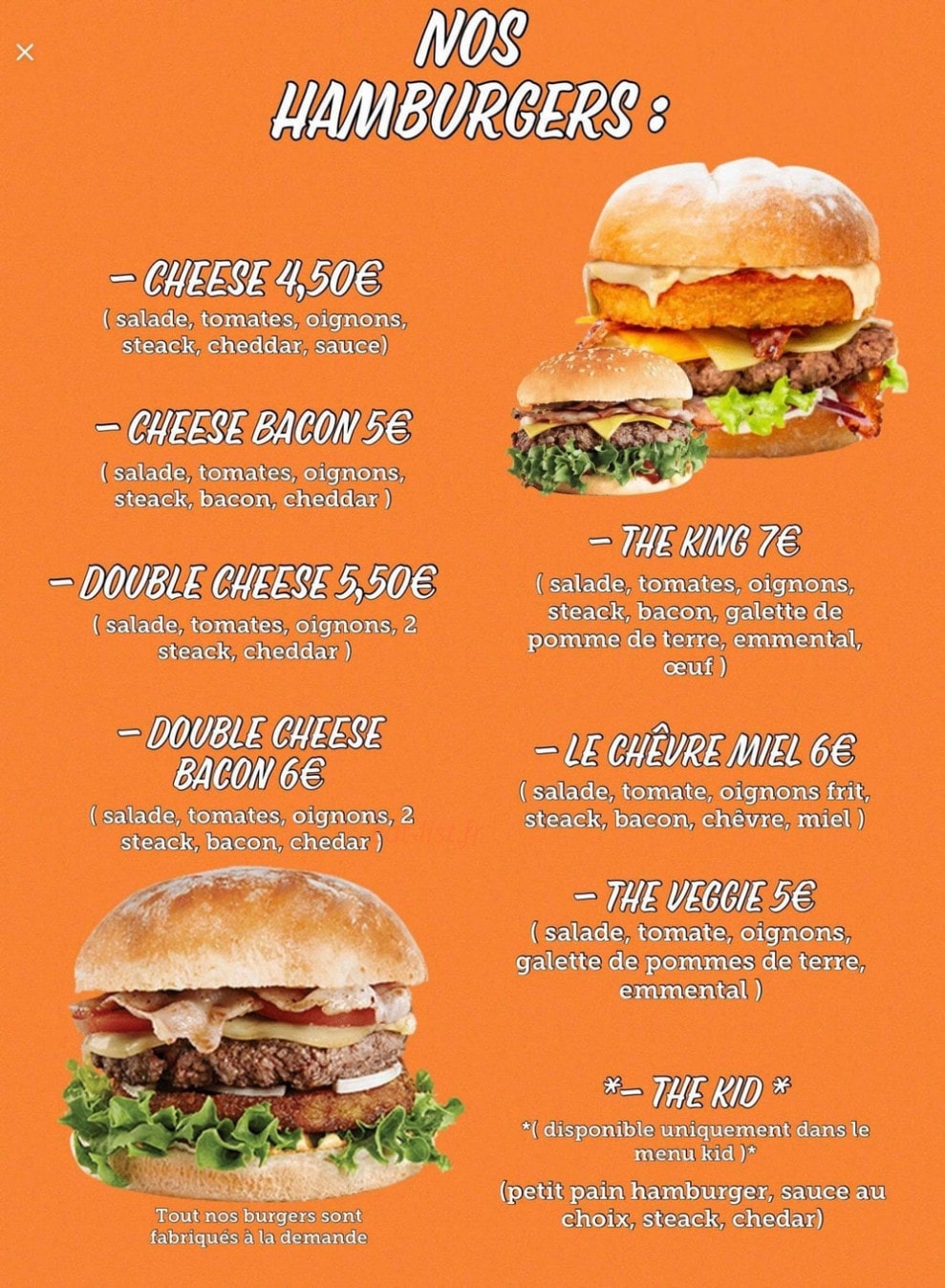 O'Gourmand — carte page 2