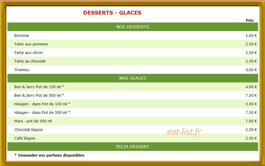 Adiamo pizza — carte page 9