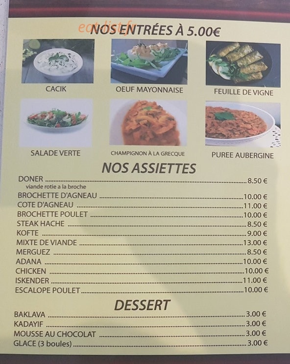 Delice 77 — carte page 2