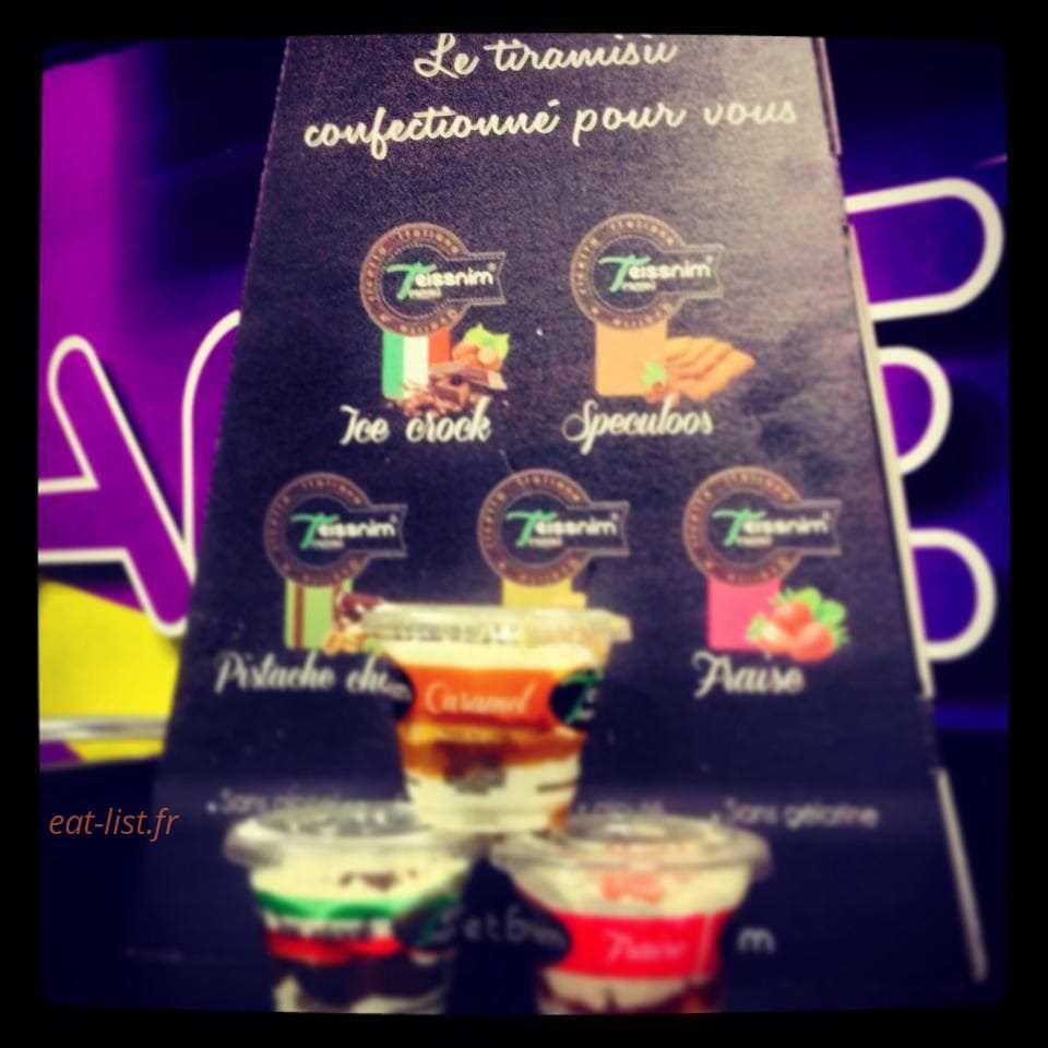 Espace Food — carte page 1