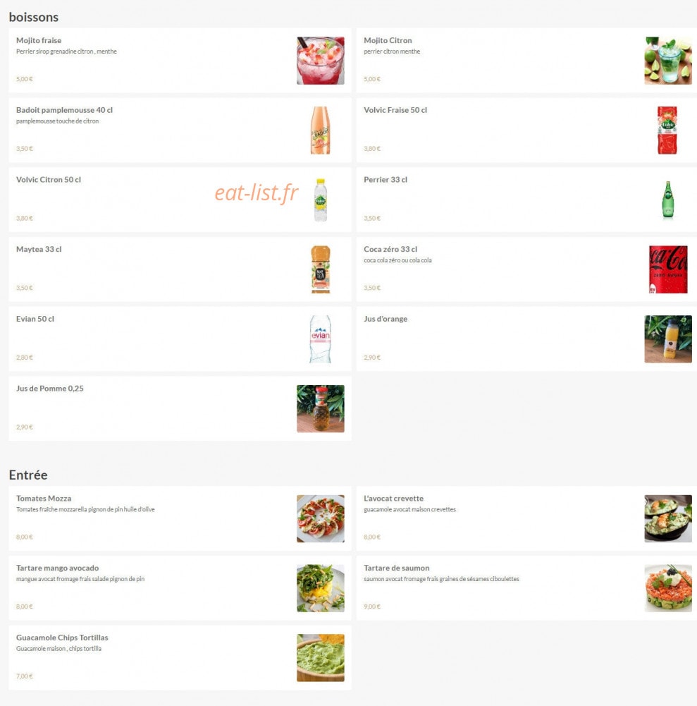 L’Happy Time Coffee — carte page 2