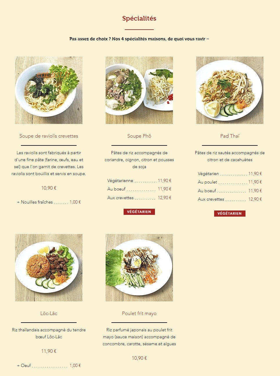 Yummy — carte page 7