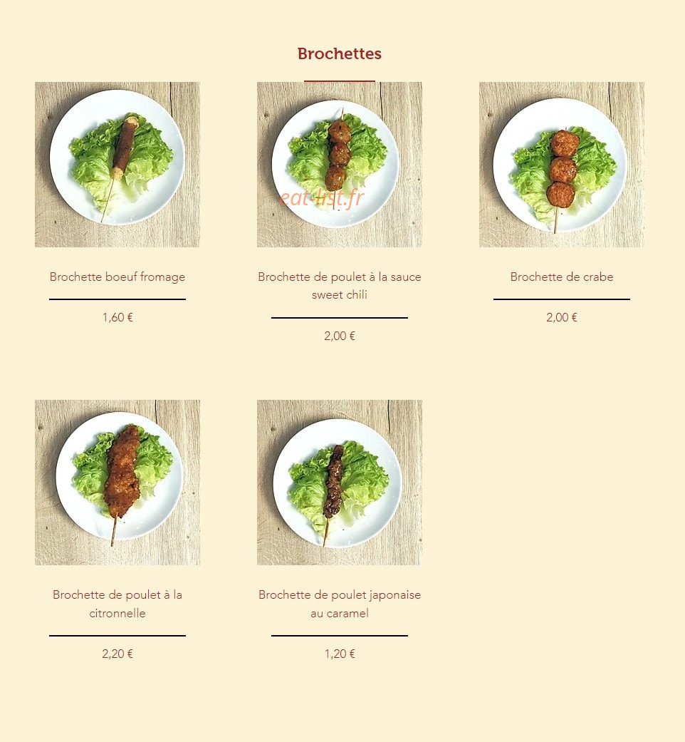 Yummy — carte page 5