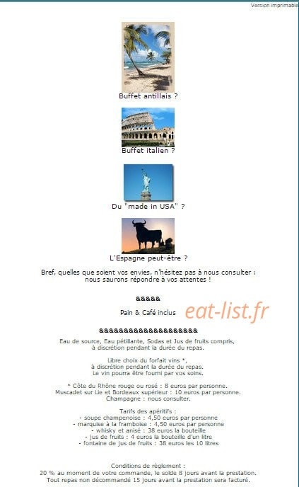 Bar de L'Aubetin — carte page 7