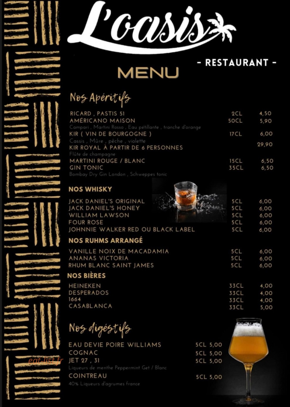L'oasis — carte page 2
