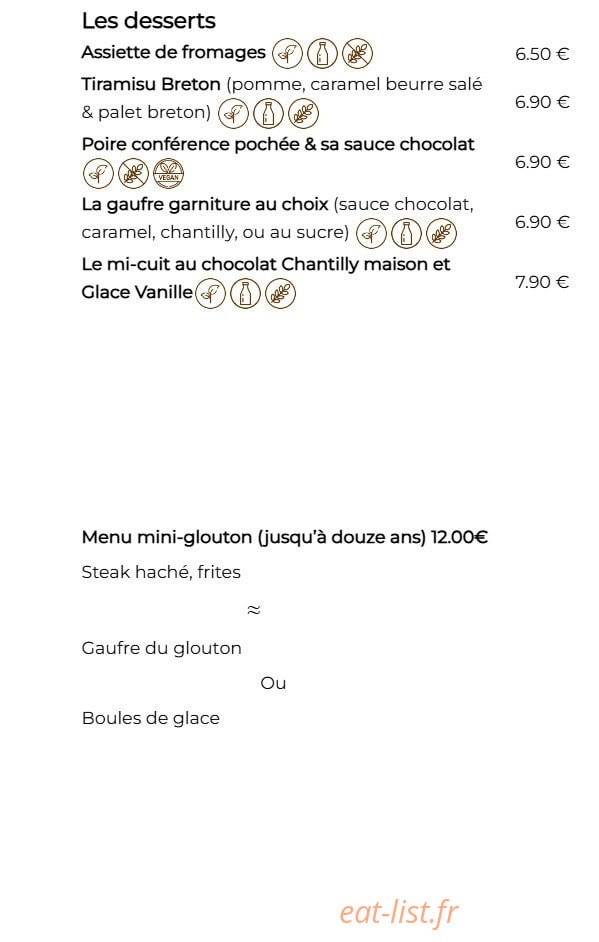 La terrasse des gloutons — carte page 3