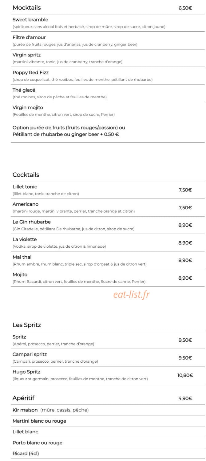 La terrasse des gloutons — carte page 4
