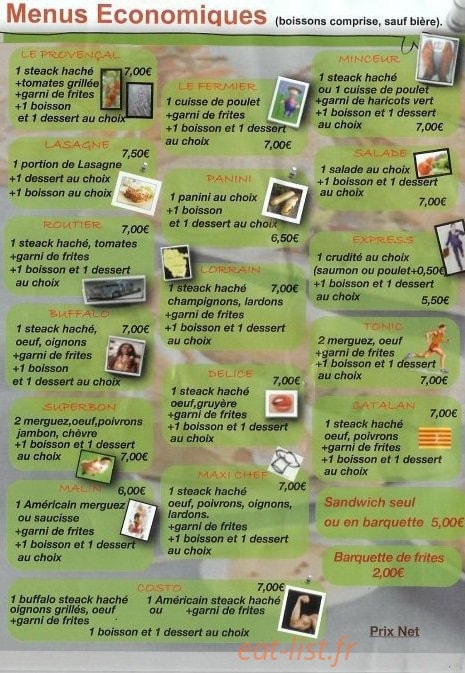 Chez Mikelangelo — carte page 2