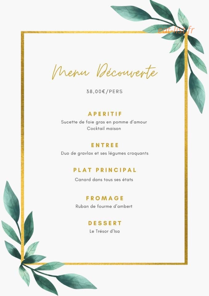 Le Lion d'Or — carte page 3